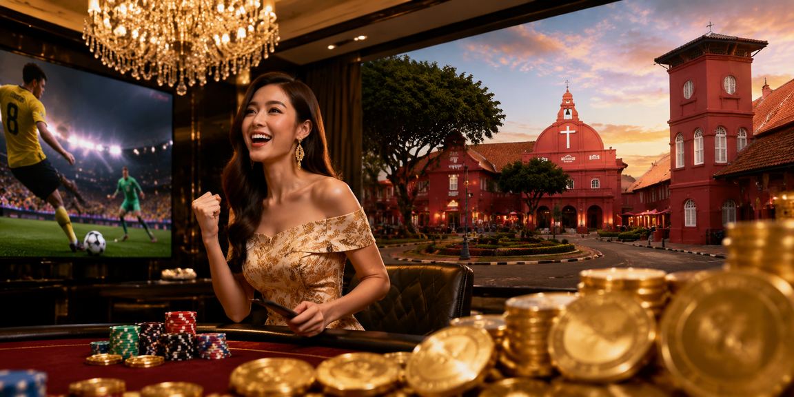 Pemain melakukan deposit pertaruhan bergaya Melayu di Melaka menggunakan platform 4d98